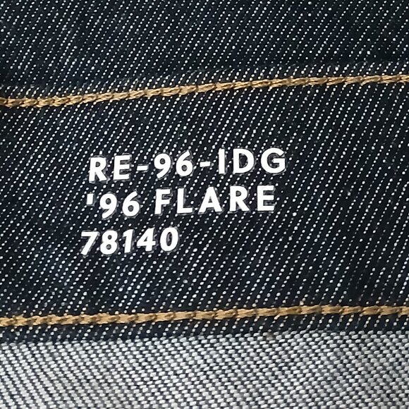 NWOT J Crew Jeans 31 Petite RE-96-IDG '96 Flare High Rise Button Fly Dark Wash - Picture 9 of 12